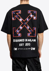 Off-White Star Arrow Crewneck T-shirt OMAA120S25 JER008-1001