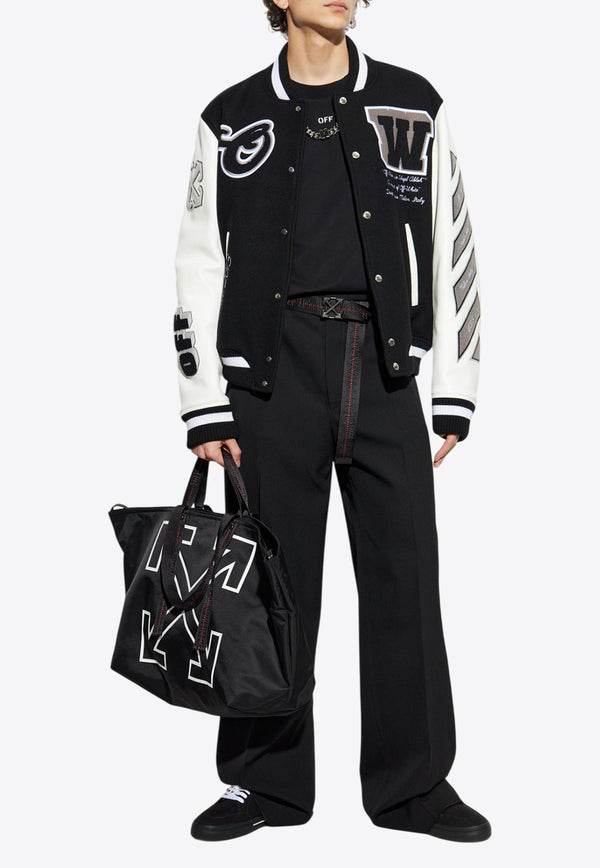 Off-White Lea Varsity Jacket OMJA122C99 LEA005-1010