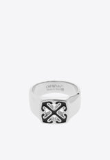 Off-White Arrow Brass Ring OMOC078C99 MET001-7210