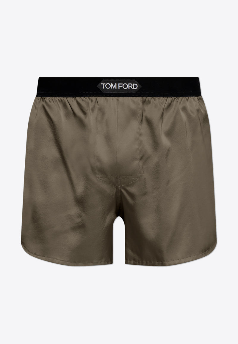 Tom Ford Silk Logo-Waistband Briefs T4LE41010 0-324