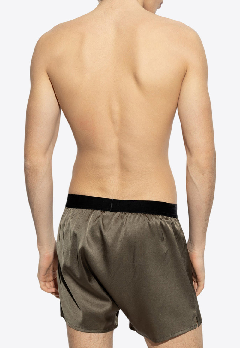 Tom Ford Silk Logo-Waistband Briefs T4LE41010 0-324