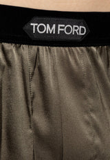 Tom Ford Silk Logo-Waistband Briefs T4LE41010 0-324