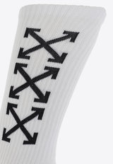 Off-White Triple Arrows Logo Socks OMRA08JS25 KNI002-0110