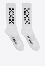 Off-White Triple Arrows Logo Socks OMRA08JS25 KNI002-0110