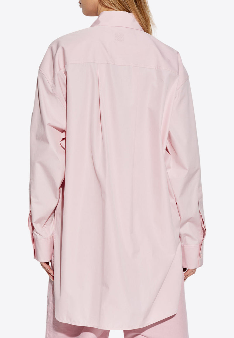 Loewe Essential Long-Sleeved Shirt S359Y05XCV 0-PINK