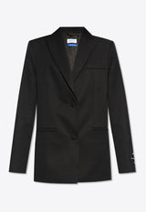 Off-White Single-Breasted Wool Blazer OWEF099C99 FAB002-1001