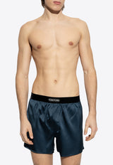 Tom Ford Silk Logo-Waistband Briefs T4LE41010 0-429