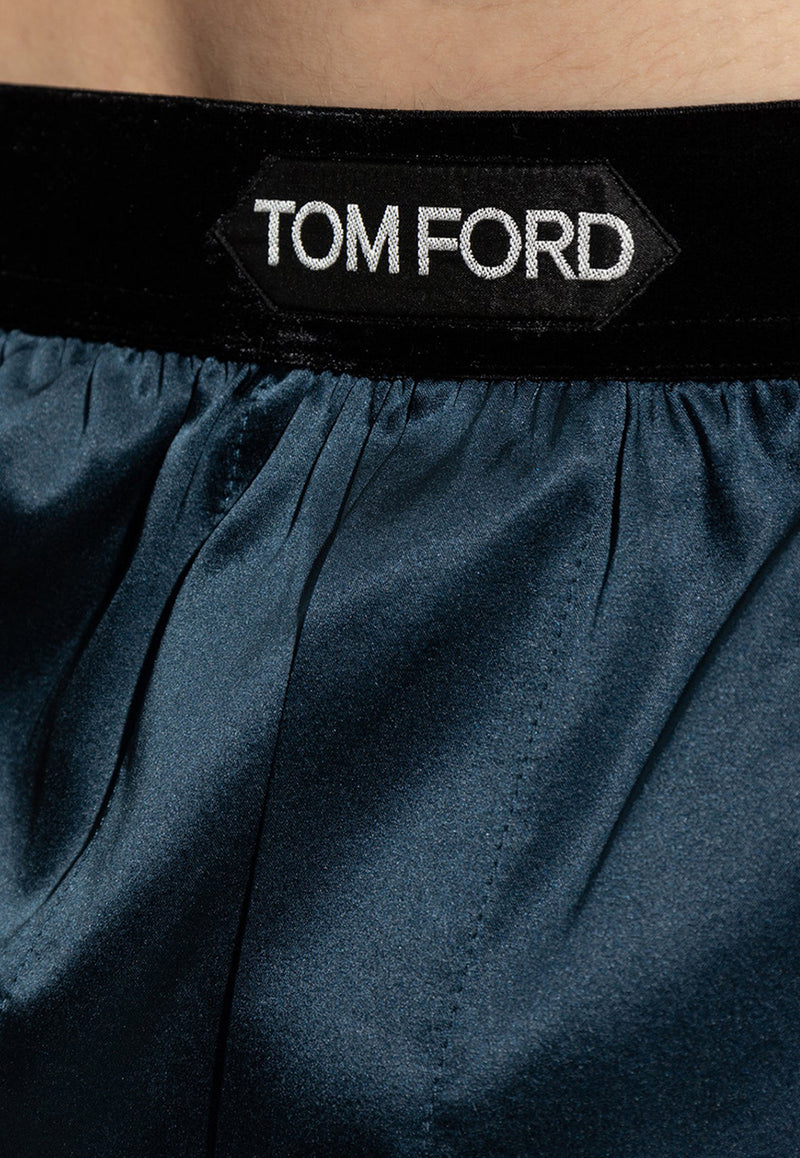 Tom Ford Silk Logo-Waistband Briefs T4LE41010 0-429