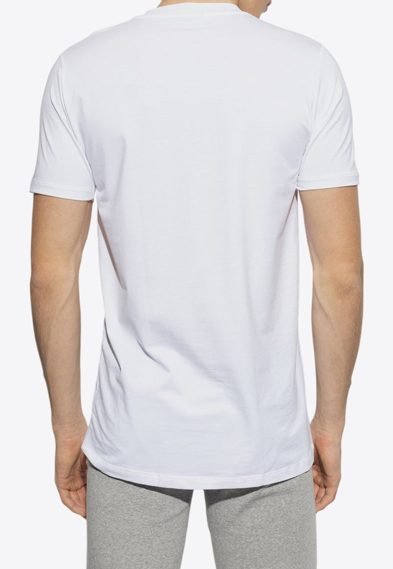 Tom Ford Logo-Embroidered V-neck T-shirt T4M091410 0-100