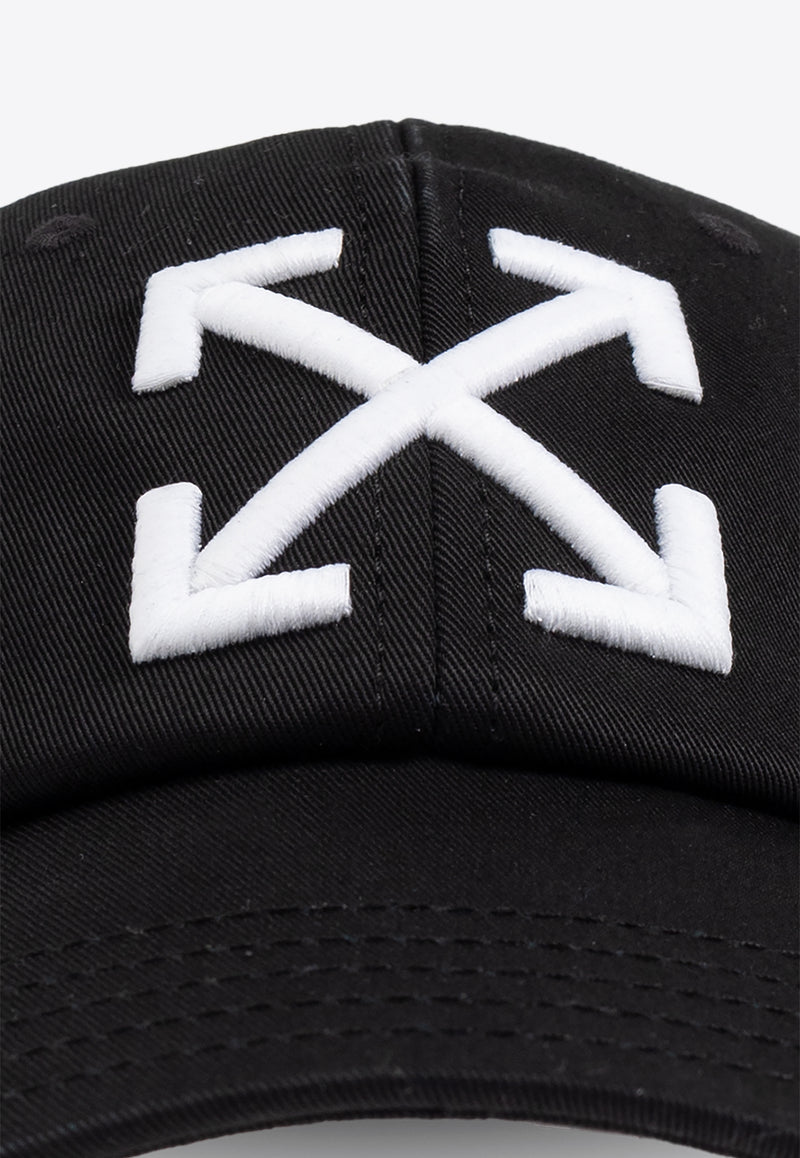 Off-White Arrows-Logo Baseball Cap OMLA049C99 FAB002-1001