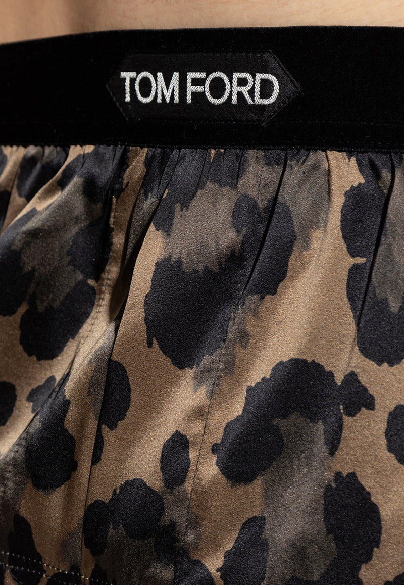 Tom Ford Silk Logo-Waistband Briefs T4LE41750 0-278