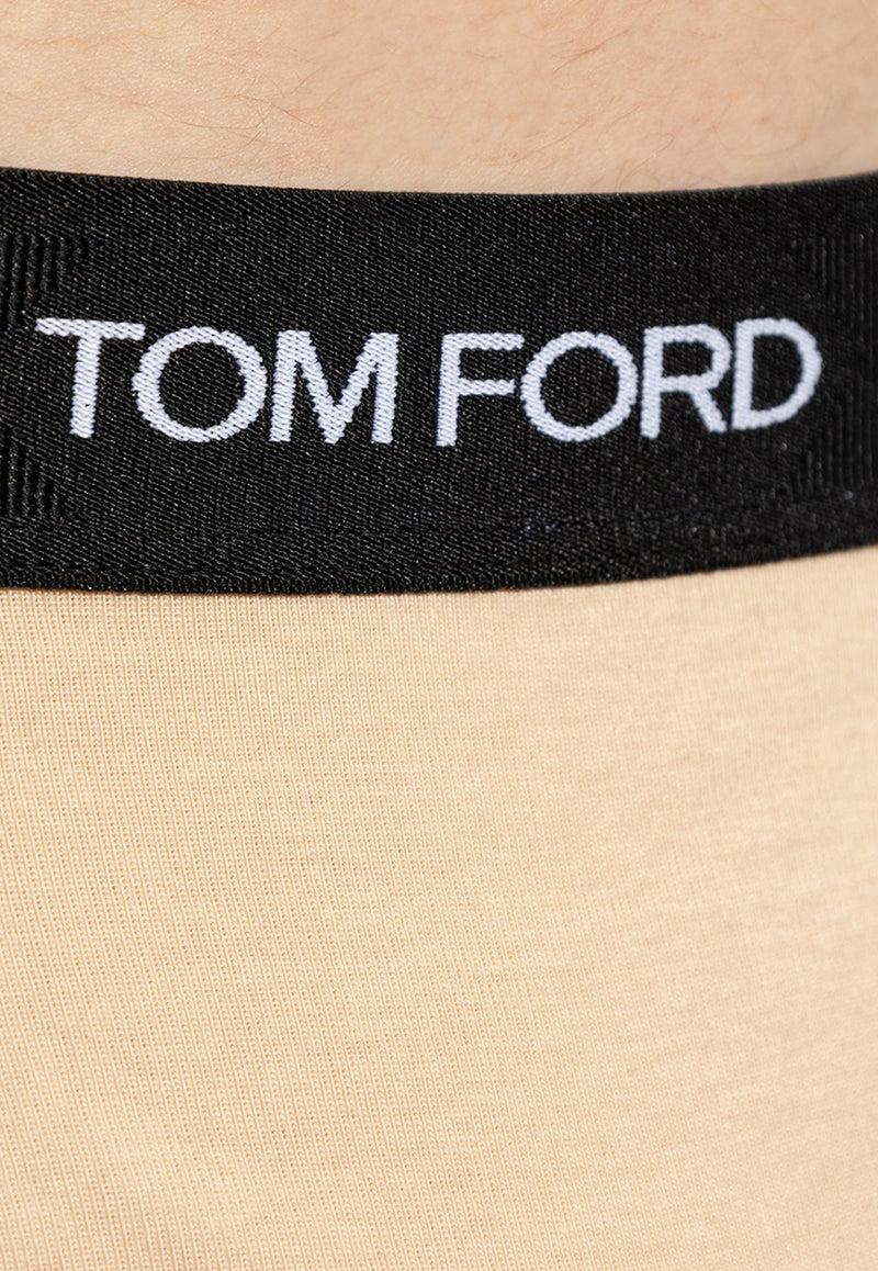 Tom Ford Logo-Waistband Briefs T4LC11040 0-272