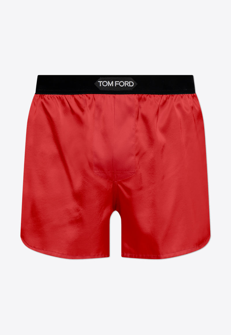 Tom Ford Silk Logo-Waistband Briefs T4LE41010 0-632