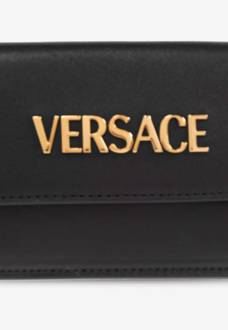 Versace Logo-Lettering Bi-Fold Wallet 1019270 1A13171-1B00V