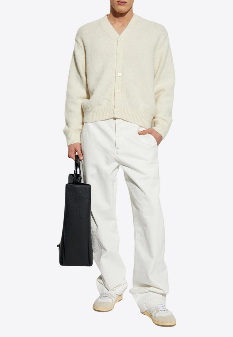 Jacquemus The Jacquemus Signature Cardigan Cream 255KN545 2329-130