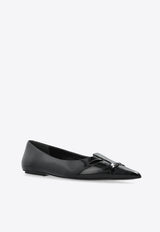 Marc Jacobs The Kat Leather Ballet Flats 2F4FFL001F11 0-001