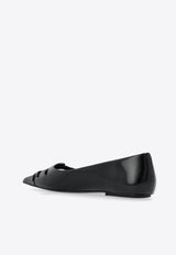 Marc Jacobs The Kat Leather Ballet Flats 2F4FFL001F11 0-001