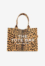 Marc Jacobs The Large Cheetah Canvas Tote Bag 2R4HTT030H03 0-002