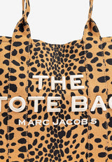 Marc Jacobs The Large Cheetah Canvas Tote Bag 2R4HTT030H03 0-002