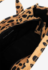 Marc Jacobs The Large Cheetah Canvas Tote Bag 2R4HTT002H03 0-002