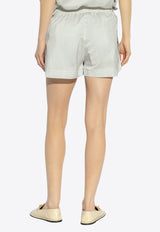 Stella McCartney Striped Silk Shorts 640243 3FR210-8519