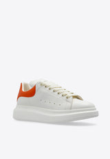 Alexander McQueen Oversized Leather Sneakers 553680 WIACV-9072