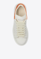 Alexander McQueen Oversized Leather Sneakers 553680 WIACV-9072