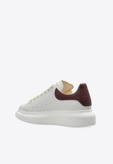 Alexander McQueen Oversized Leather Sneakers 553770 WIACV-9092