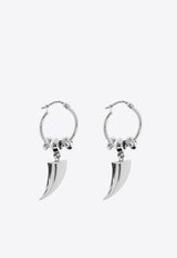 Alexander McQueen Tiger Claw Earrings 805723 J161N-0926