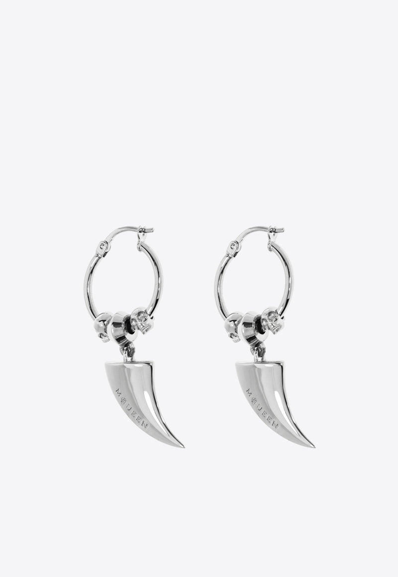 Alexander McQueen Tiger Claw Earrings 805723 J161N-0926