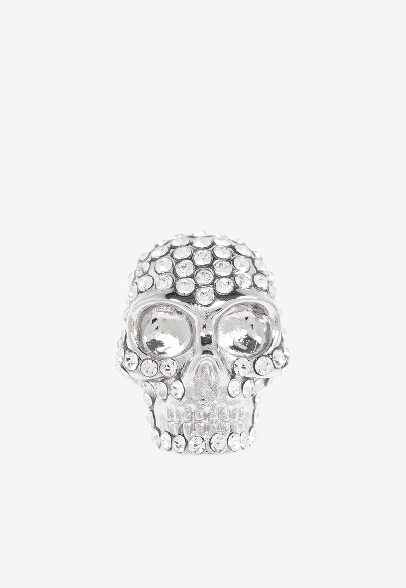 Alexander McQueen Skull Encrusted Earrings 813093 J161N-1021