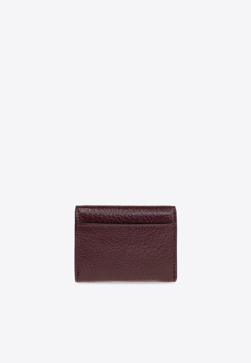 Alexander McQueen Leather Fold-Over Wallet  813549 1VDGB-6408