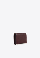 Alexander McQueen Leather Fold-Over Wallet  813549 1VDGB-6408