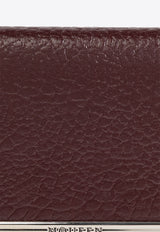 Alexander McQueen Leather Fold-Over Wallet  813549 1VDGB-6408