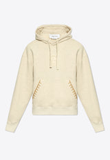 Alexander McQueen Embroidered-Skull Hooded Sweatshirt 815006 QXABQ-9183