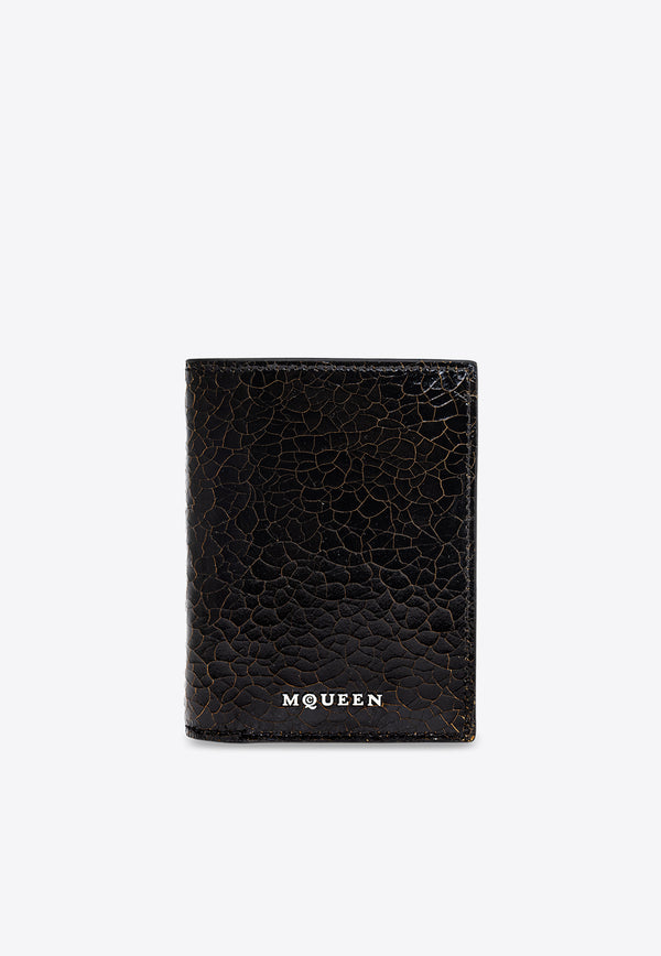 Alexander McQueen Bi-Fold Leather Cardholder 815168 1AAUH-9769