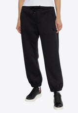 Alexander McQueen Embroidered -Skull Track Pants 815549 QLAEB-1000