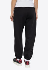 Alexander McQueen Embroidered -Skull Track Pants 815549 QLAEB-1000