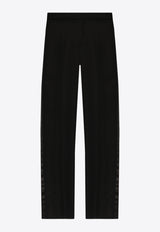 Alexander McQueen Straight-Leg Tailored Pants Black 816912 QVAAA-1000