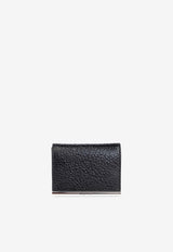 Alexander McQueen Grained Leather Clutch Bag Black 813549 1VDGB-1000