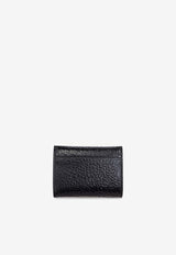 Alexander McQueen Grained Leather Clutch Bag Black 813549 1VDGB-1000