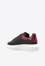 Alexander McQueen Oversized Low-Top Sneakers Black 817533 WLAAH-1045