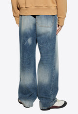 Givenchy Washed Straight-Leg Jeans BM51J 5514R-452