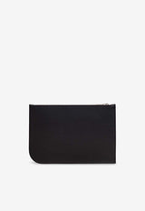 Alexander McQueen Leather Clutch Bag Black 814850 1VDCC-1000