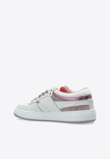 Givenchy Logo-Monogram Leather Sneakers BE004 CE2BY-149