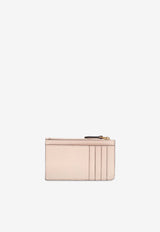 Chloé Iconic Logo Leather Cardholder Pink CH25SP481 O16-6J5