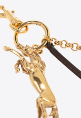 Chloé Kerala 25 Tag Charm Keychain Gold CH25SK117 CB7-9DA