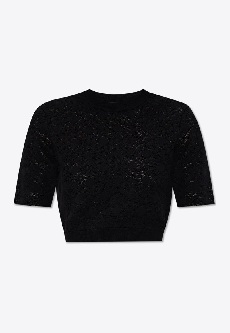 Givenchy Logo-Embroidered Crewneck Sweater BW90T T4ZPN-001