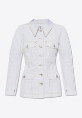 Givenchy Denim Buttoned Jacket  BW00Q C5YB4-104