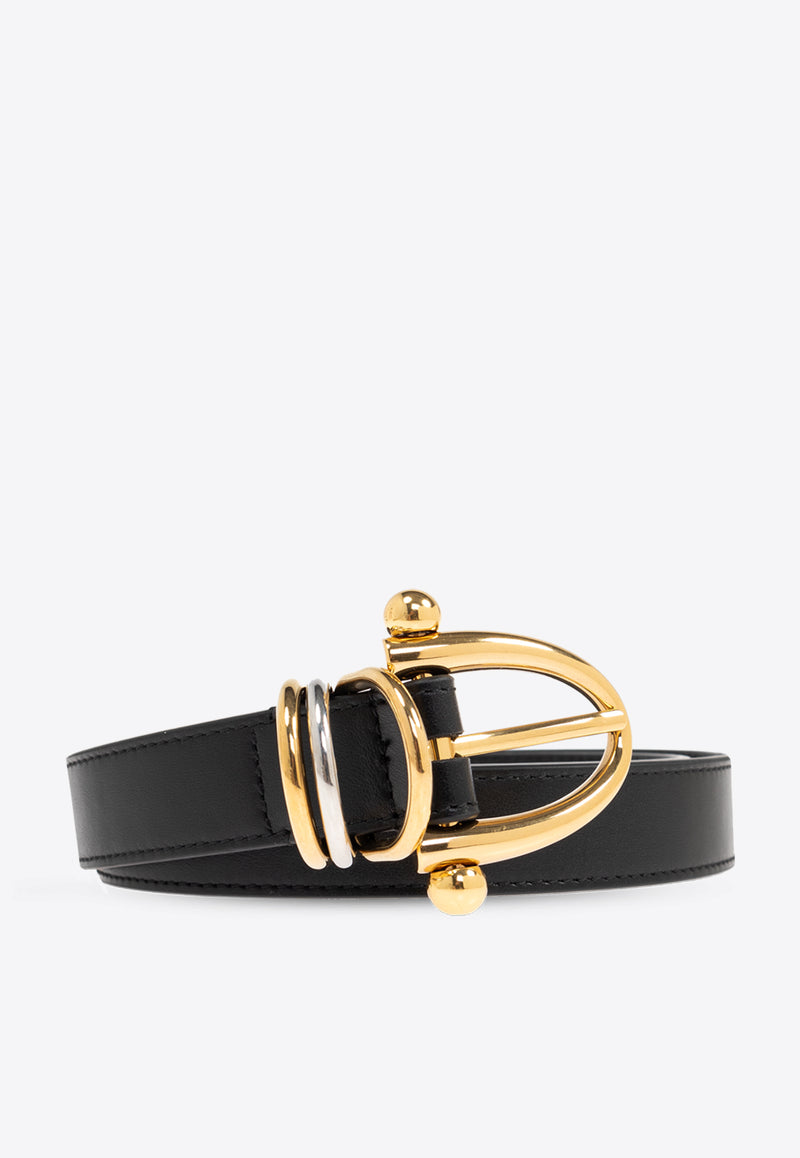 Chloé Bracelet Leather Belt Black CHC25SC004 SFB-001